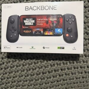 Backbone Black Handheld Gaming Console for iPhone